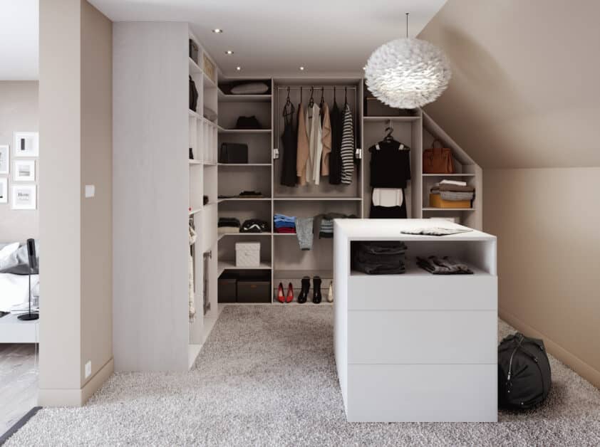 Le dressing de Chloé et Maxime